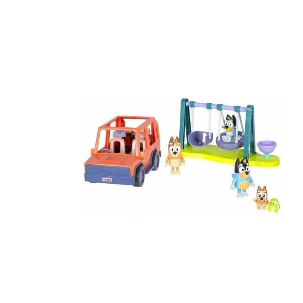 New Bluey Heeler 4WD with Turtleboy Playset NIB Vehicle Figures